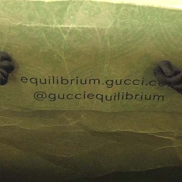 GUCCI Gift Present Set - Textured Green Logo Magnetic Box, Dust Bag & Gi… - Picture 10 of 17
